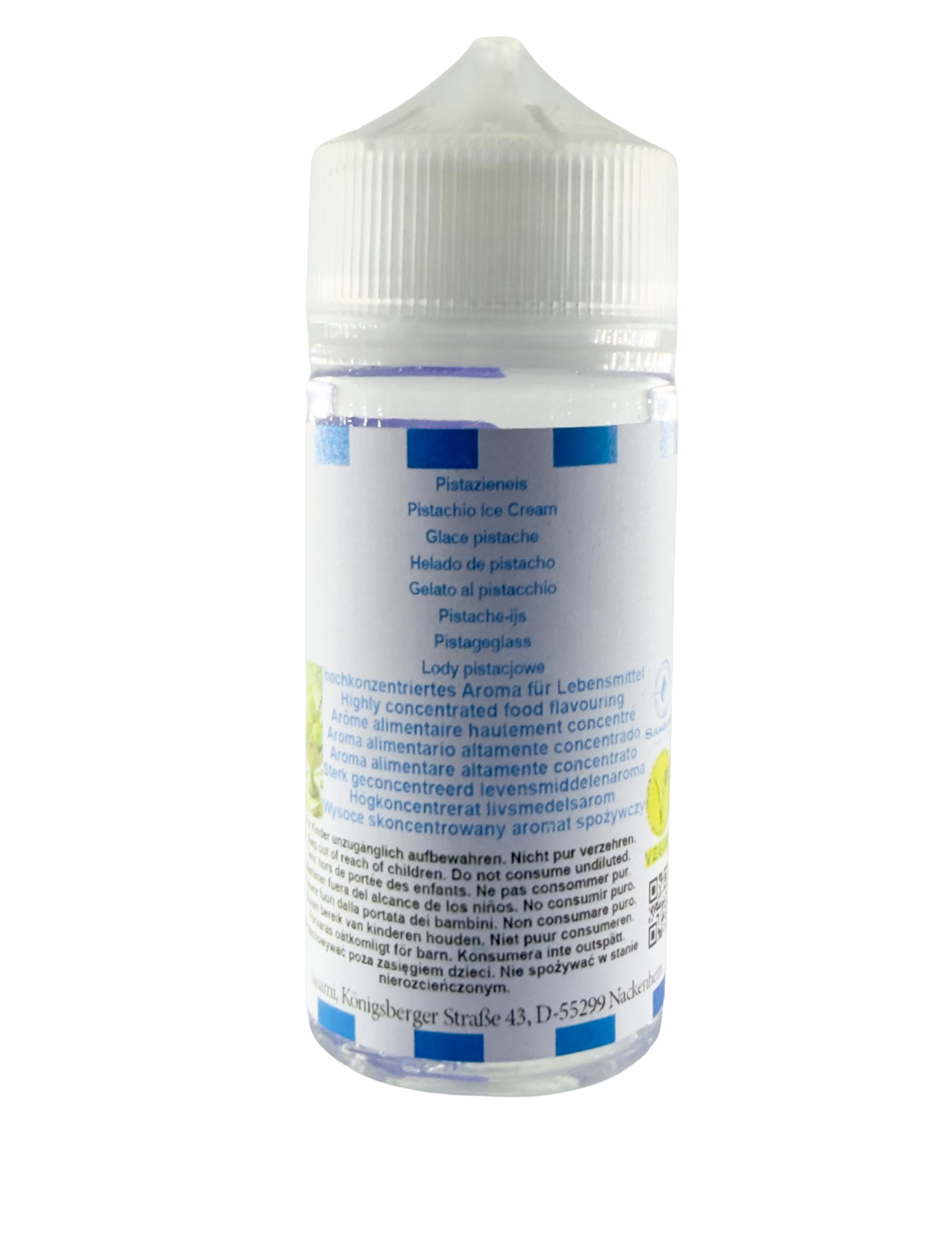 Helado de pistacho aroma concentrado - Vegano - Sasami - 10ml