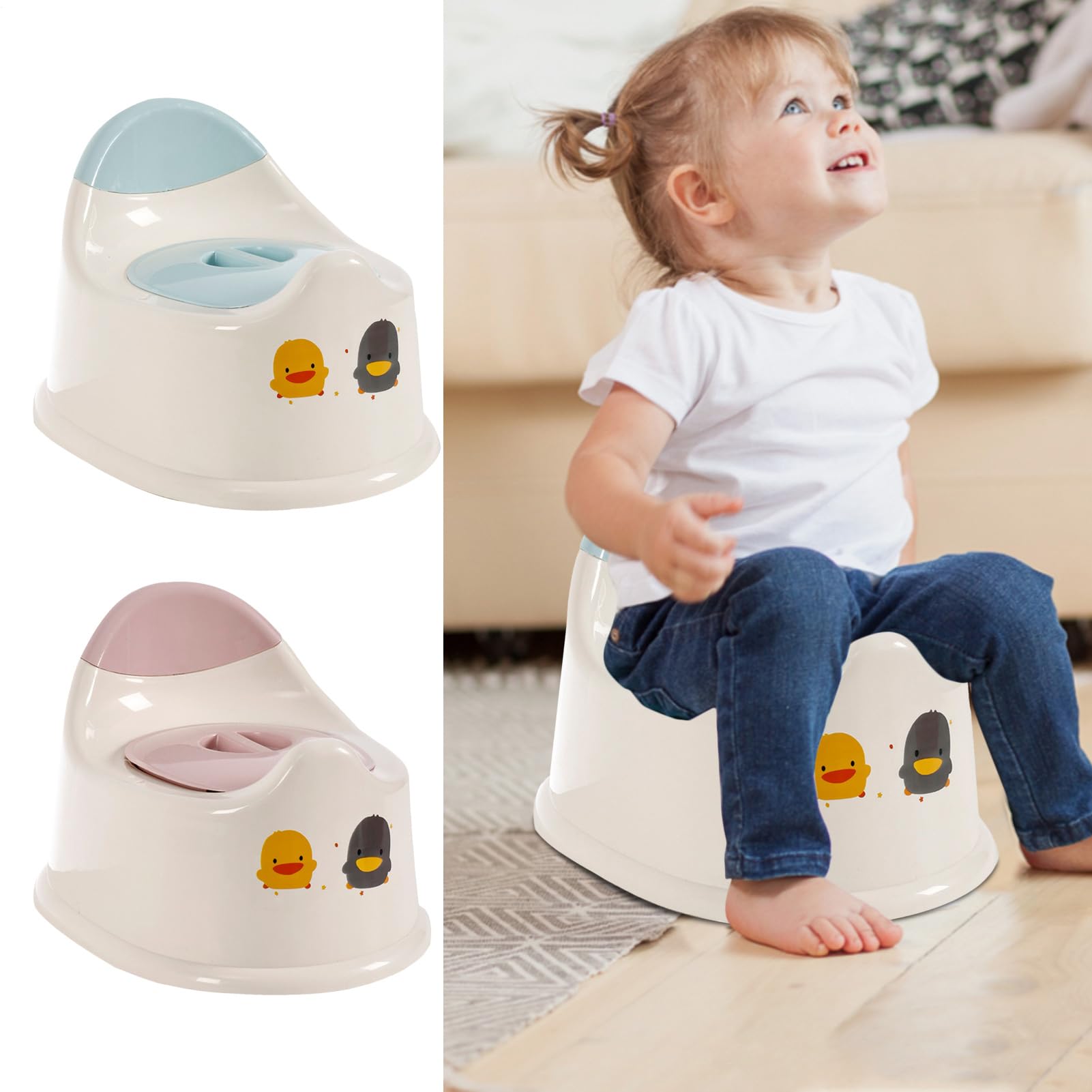 Pot Bebe Toilette | Petit Pot Bébé WC | Pot Enfant Toilettes | Pot Bébé Ergonomique Pot | Toilette Enfant Pour L'apprentissage De La Propreté | Pot Voyage Pour Tout-Petits