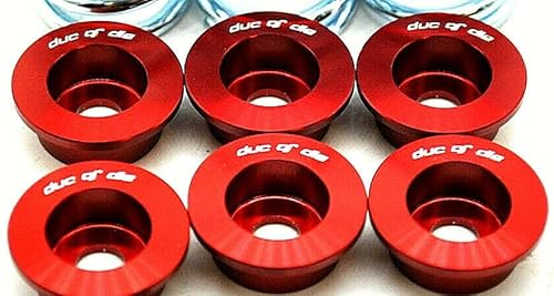 NEU Federteller Federn für die Trockenkupplung Duc or Die rot für DUCATI