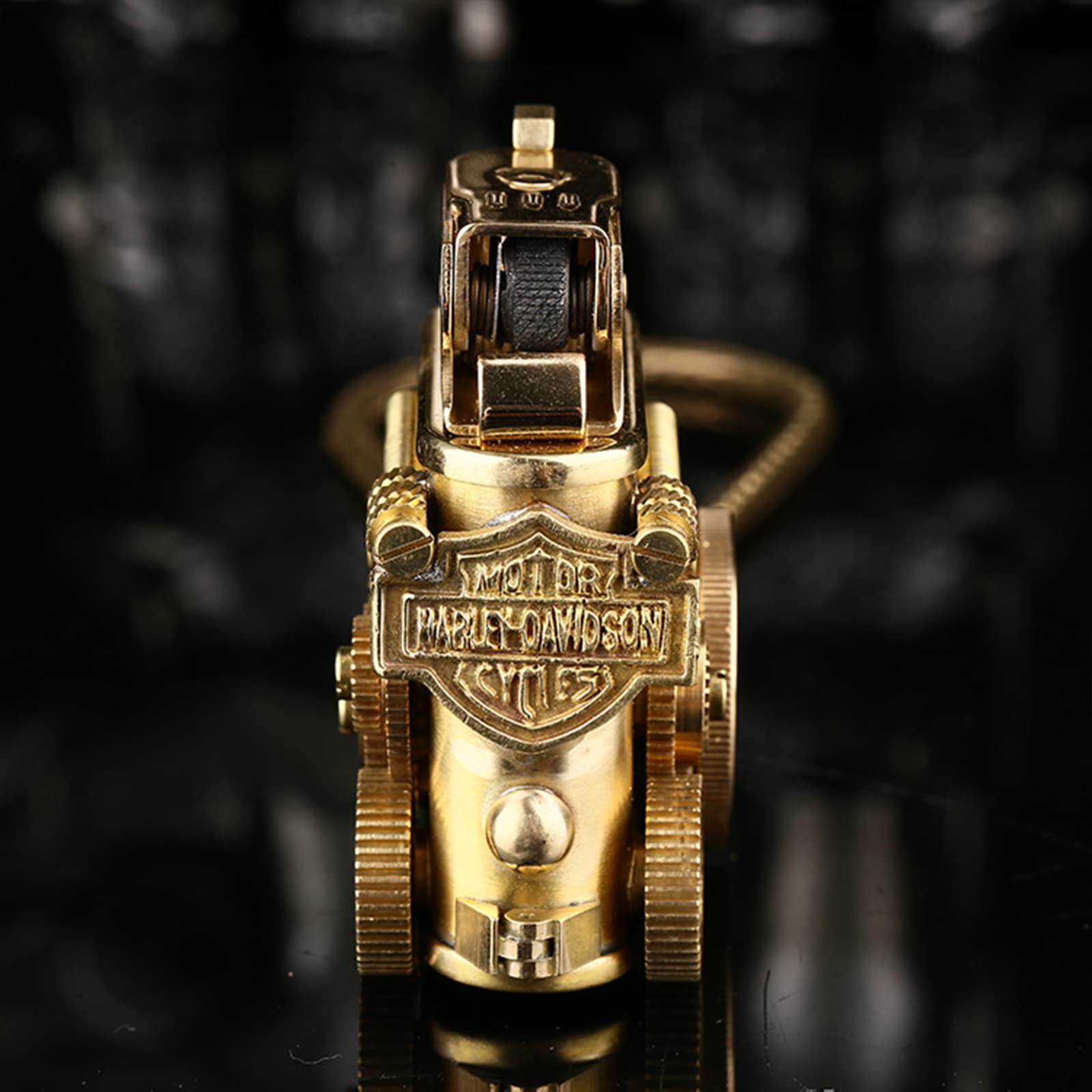 UOKMNY Accendino Vintage A Cherosene, Creativo, Riutilizzabile - Foto 5