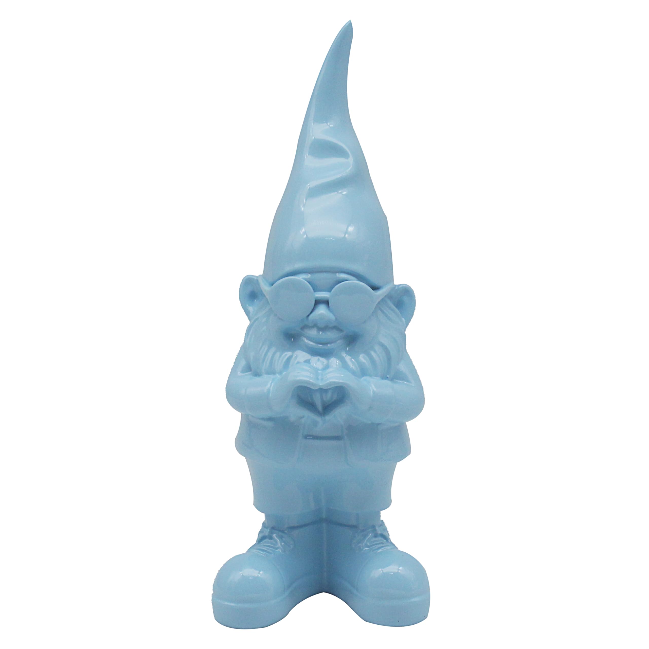 Lesser & Pavey Gnomes Home Decor Figurines & Ornaments For Home & Office | Decorative Home Accessories Statues For Indoor & Outdoor | Lovely Gifts for Women & Men Love Hand Orange 20 Cm — view 38