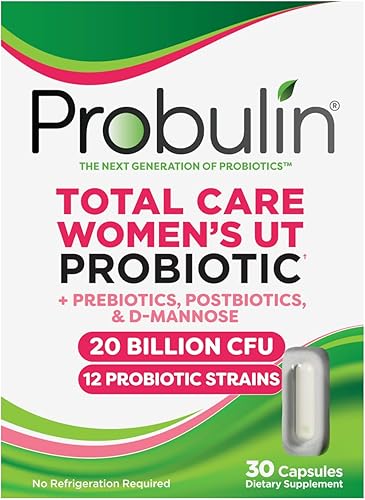 Vista 9 de Probulin Probiótico para mujeres - Salud vaginal, tracto urinario, intestinal e inmune con Lactobacillus Reuteri - 20 mil millones de UFC, 12 cepas