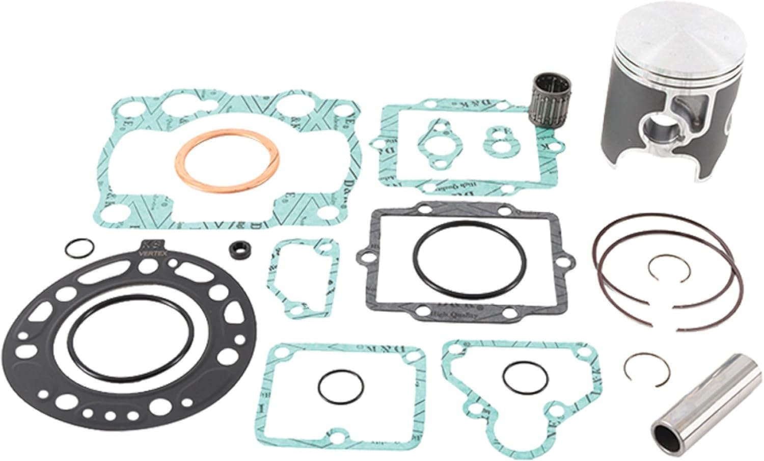 Vertex Top End Piston Kit For Kawasaki KX 250 98 99 00 01 VTK22521B