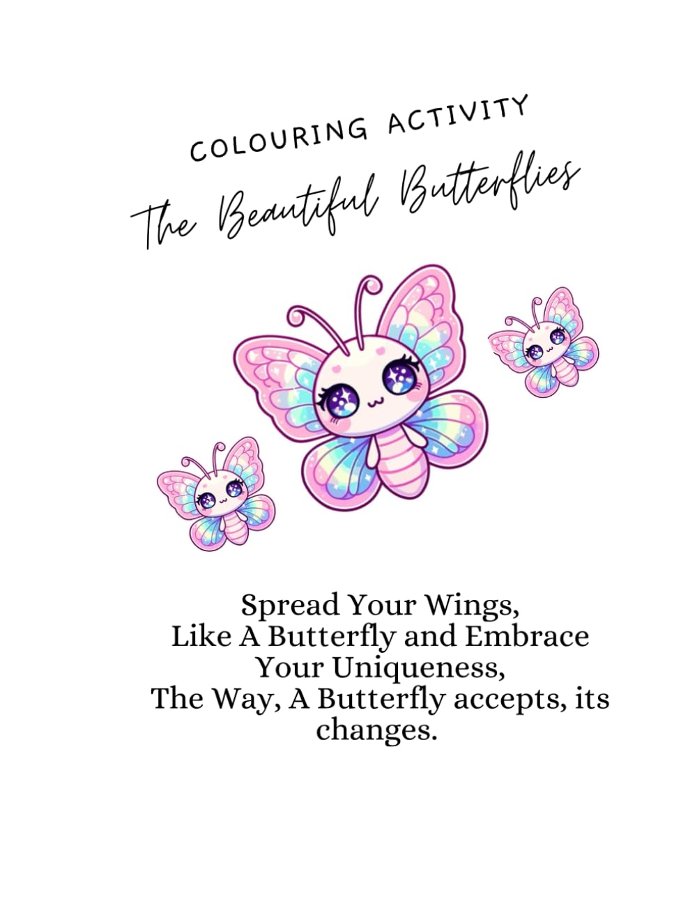 Colouring Activity: The Beautiful Butterflies