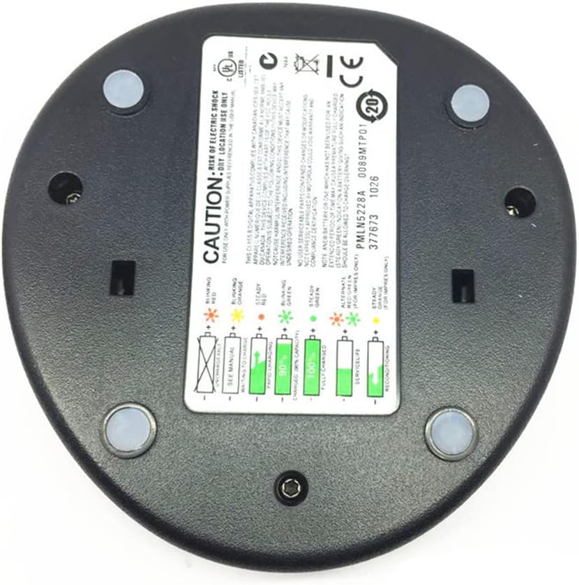 12V 1A Smart Radio Walkie Battery Charger​ for Motorola CP150 CP200 CP040 PR400 EP450 GP3138 GP3688