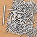 Bykonh 500 PCS Double Headed Nails for Baseboards, Invisible Nails with Sleeve Tools, Double-Headed Skirting Nails for Seamless Solid Wood Baseboard Installation