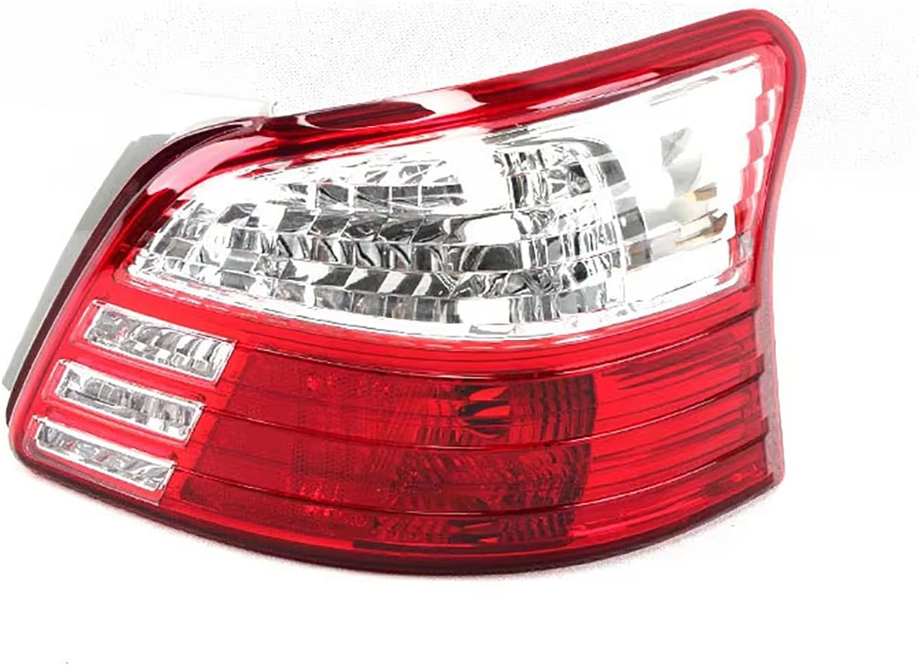 Car Taillight Housing Tail Light Assembly Rear Taillight Cover Shell For Toyota Vios 2010-2013 Durable Brake Light Housing Accessories A-Left Side