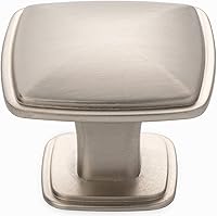 Vista 31 de KOOFIZO Paquete de 20 tiradores de gabinete de cocina de níquel cepillado de 3 pulgadas, manijas de gabinete de color plata satinada, herrajes