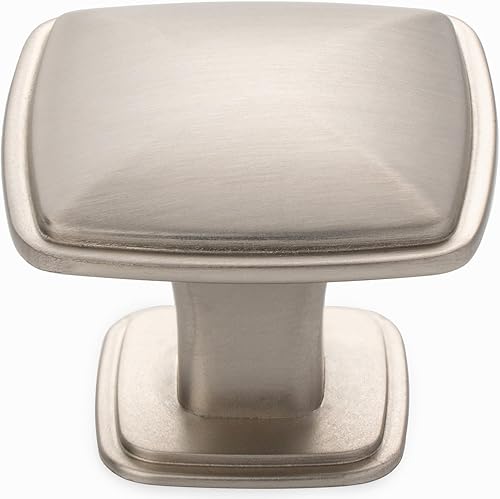 Miniatura 31 de KOOFIZO Paquete de 20 tiradores de gabinete de cocina de níquel cepillado de 3 pulgadas, manijas de gabinete de color plata satinada, herrajes
