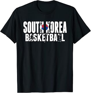 South Korea Basketball Lovers Jersey - Support Korean Baller T-Shirt