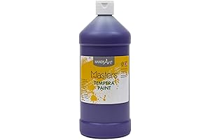 Handy Art Little Masters Washable Tempera Paint, Violet, 32oz