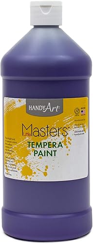 Vista 19 de Handy Art Little Masters - Pintura al temple (32 onzas), color blanco
