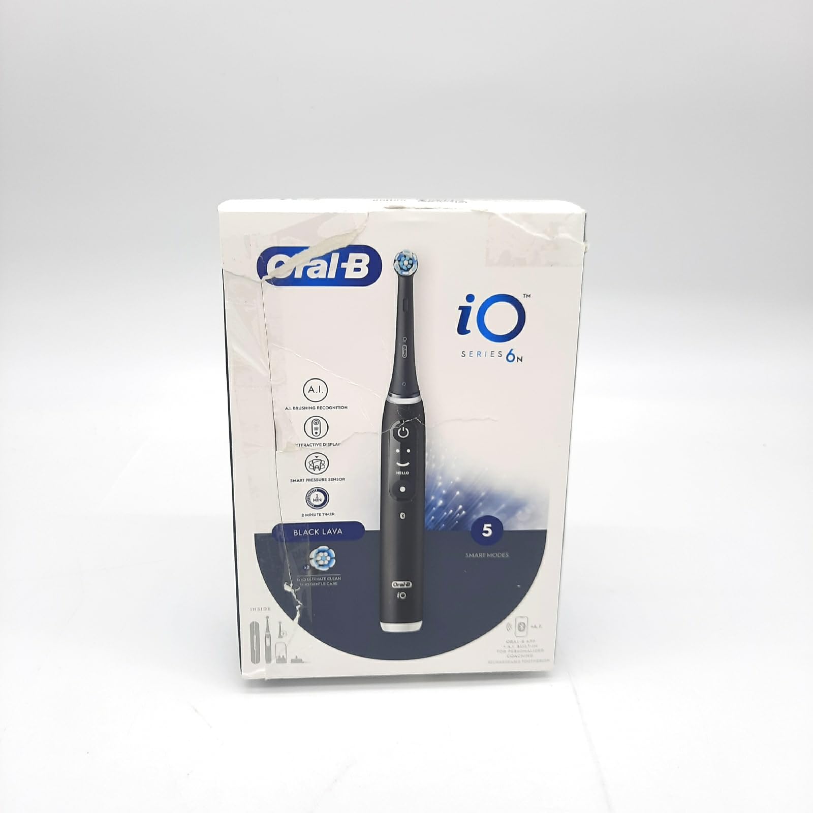 Oral-B Wiederaufladbare elektrische Zahnbürste iO6 + Produktbeschreibung