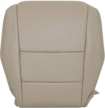 Compatible with 2008-2013 Honda Accord 4-Door EX SE LX -Driver Side Bottom Replacement Leather Seat Cover Tan
