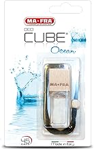 MAFRA Deo Cube Ocean Car Air Freshener Fresh and Marine Fragrance Refreshes Small Rooms Elegant Cube Design with Wooden Cap Long Lasting Fragrance 5ml