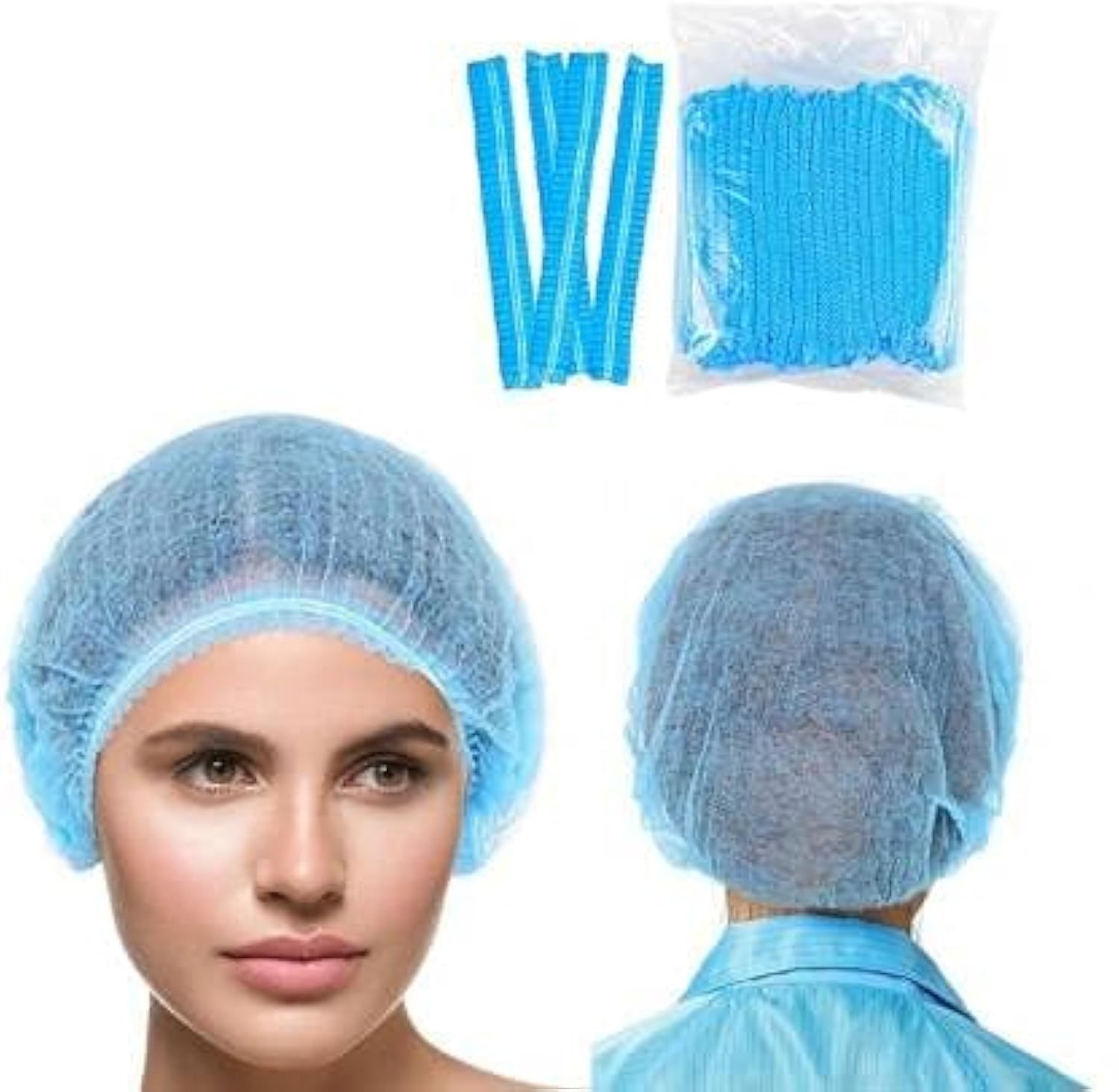 Control D Stretchable, Disposable Non-Woven Bouffant Caps/Surgical Head Caps/Cooking Caps (Blue, Pack of 100) (B09HKQWVHJ) Amazon Price History, Amazon Price Tracker