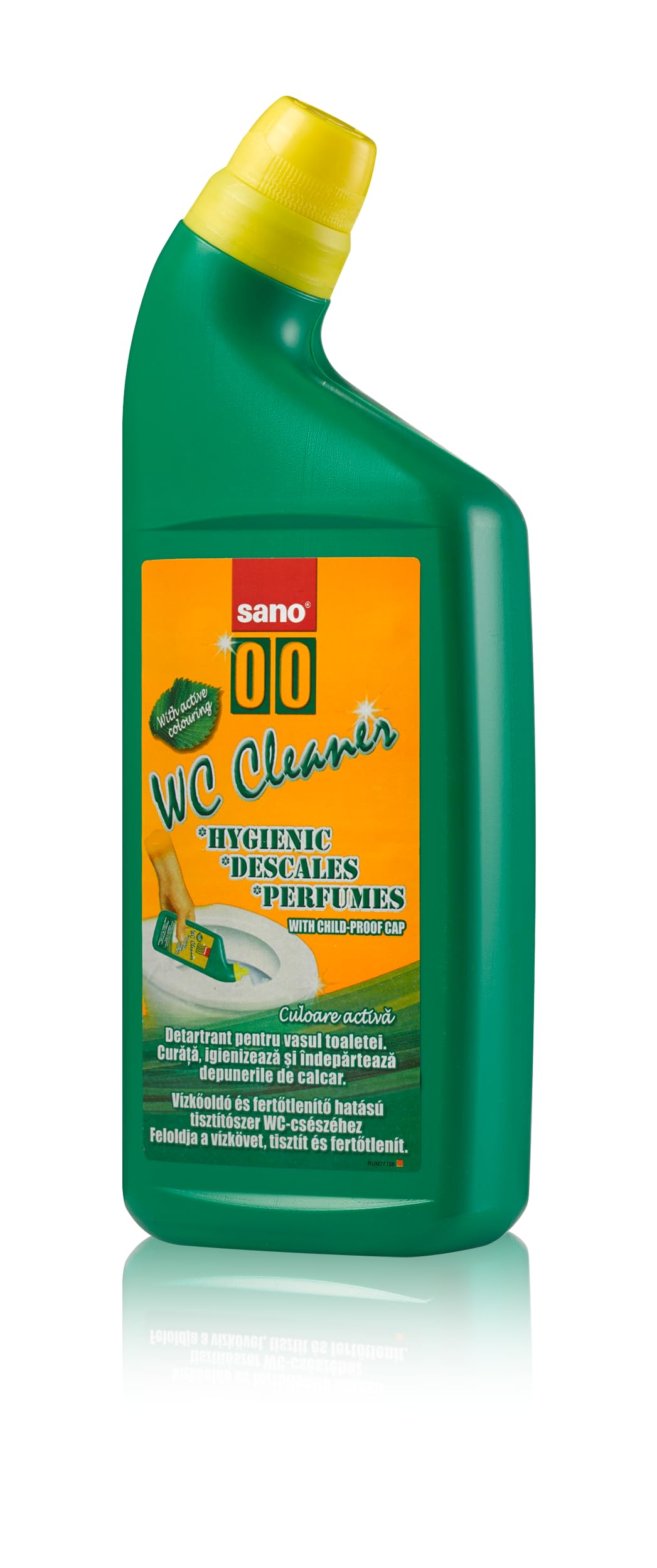 Sano 00 WC Toilet Bowl Cleaner - 750ml Bottle | Powerful Limescale Remover & Disinfectant, Fresh Fragrance with Child-Proof Cap | Imported from Israel (B0D5MDDKH7) Amazon Price History, Amazon Price Tracker