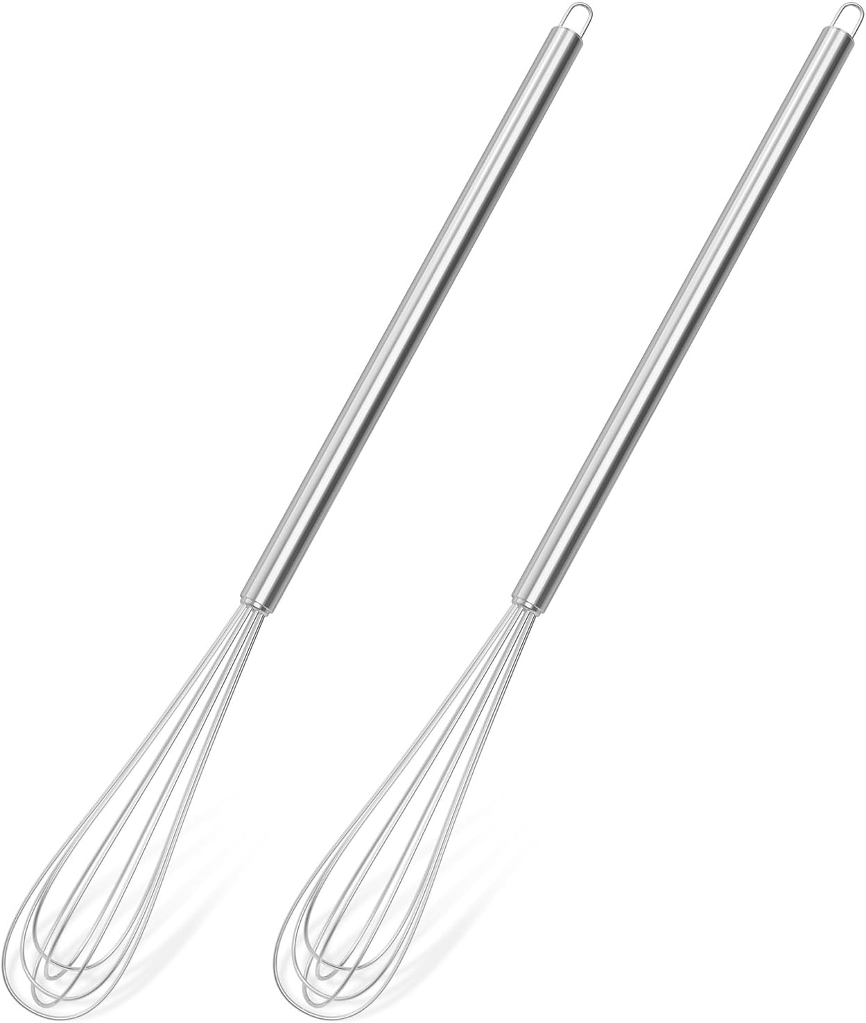 2 Pcs 11-Inch Mini Whisk, Stainless...