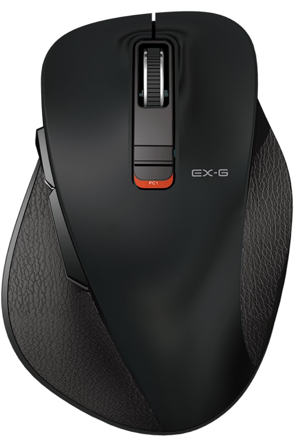 エレコム ワイヤレスマウス Bluetooth EX-G 握りの極み 静音設計 5ボタン Lサイズ ブラック M-XGL15BBSBK
