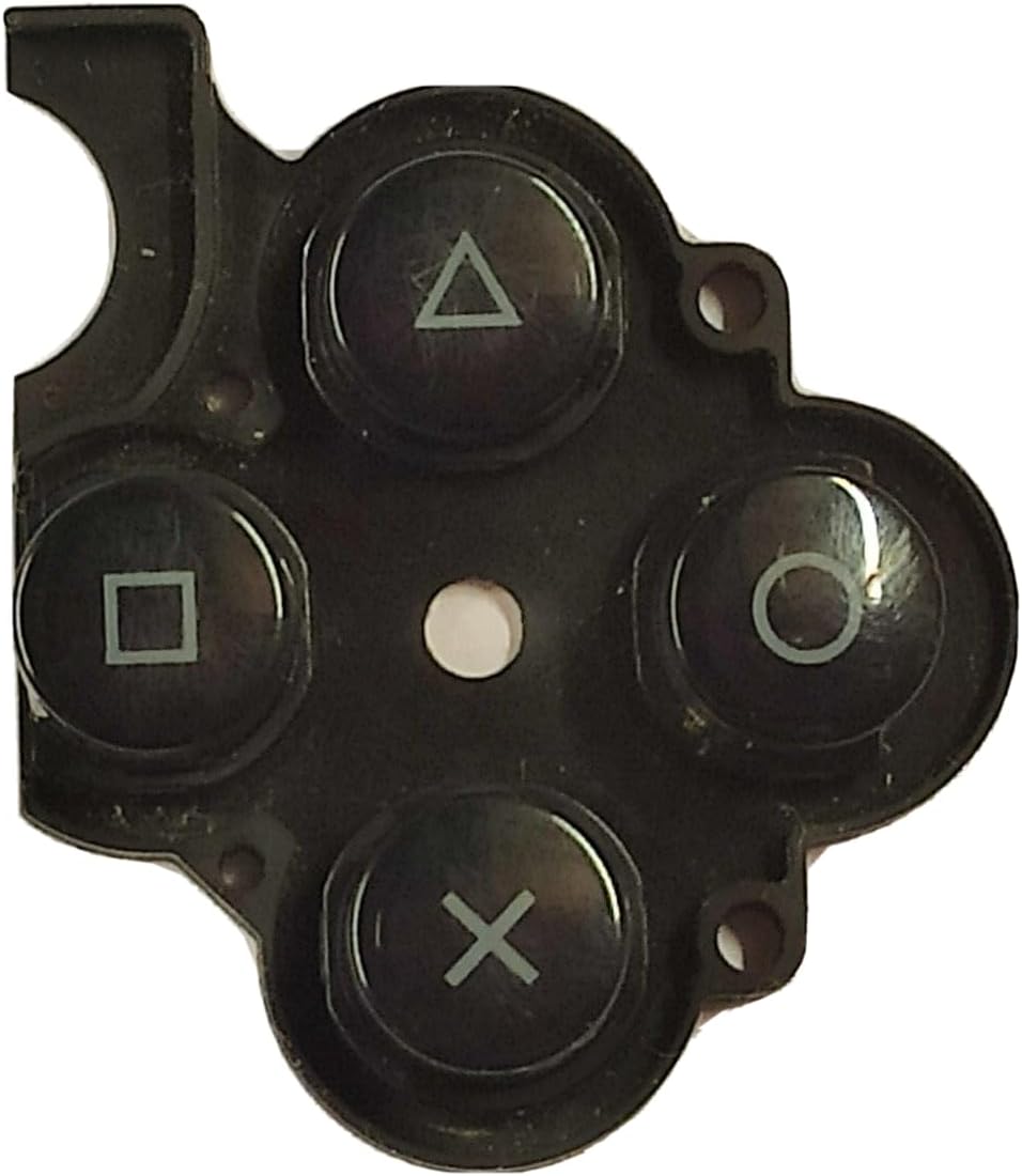 TCOS TECH PSP 3000 PSP 2000 PSP E1000x Action Button X, Triangle, Box, Circle Button Replacement Repair Part for PSP