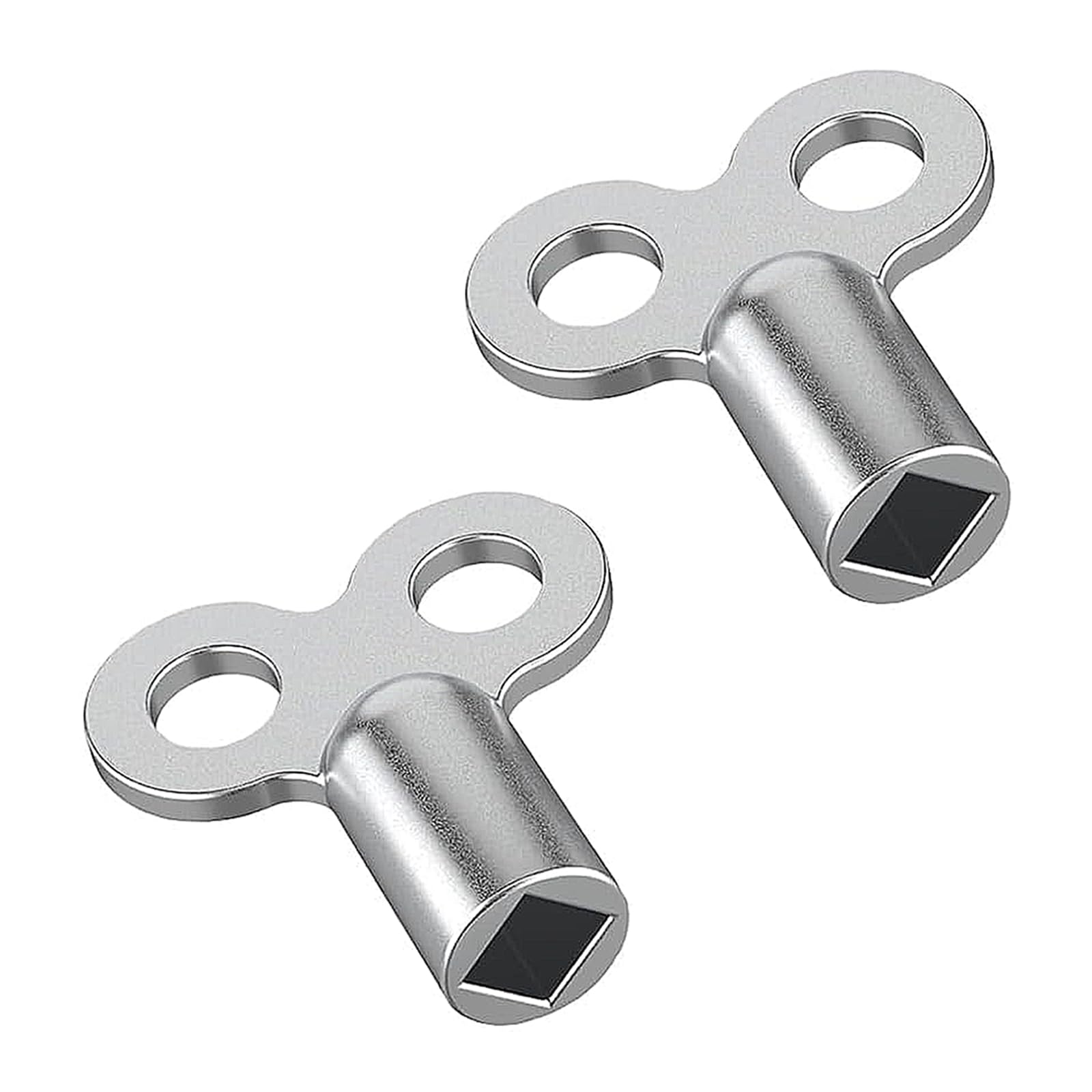 beejune 2 Stück Entlüftungsschlüssel, Heizungsentlüftungsschlüssel, Heizung Entlüftungsschlüssel, Heizkörper Entlüftungsschlüssel, Schlüssel Heizung Entlüften, Heizkörperschüssel, Universal