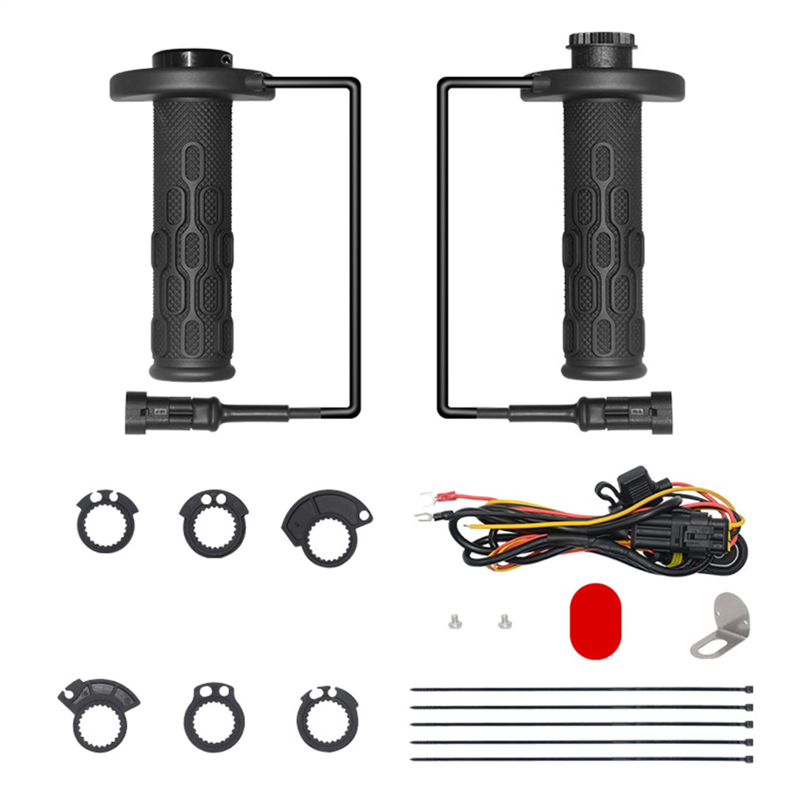 Podgrzewane uchwyty motocyklowe, antypoślizgowa osłona kierownicy, szybkie nagrzewanie kierownicy, ogrzewacz dłoni do skutera na zewnątrz