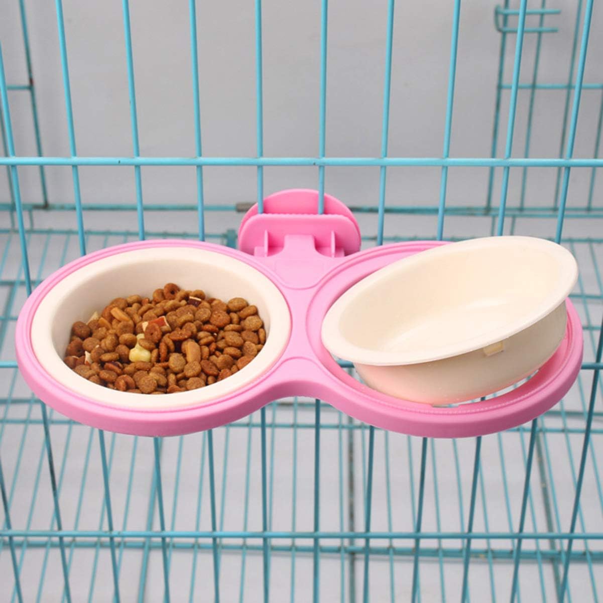 STOBOK 1pc Rabbit Water Bowl Rabbit Food Bowl Puppy Water Bowl Cage Hanging Bowl Pet Water Dispenser Bowl Bunny Water Bowl Dog Dishes Feeding Bowl Pet Bowl Dog Cage Fixed Bowl The Cat