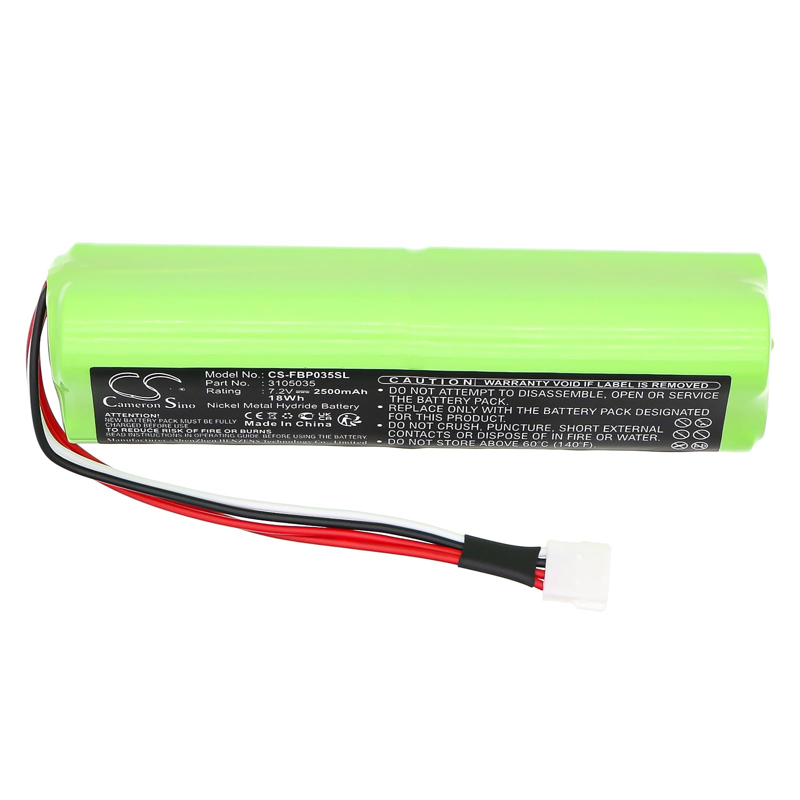 Batterie 2500mAh Compatible Fluke Ti-10 Ti-20 Ti-25 Ti10 Ti20 Ti20-RBP Ti25 Ti9 TiR TiR1