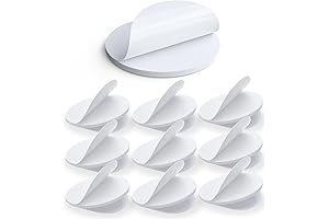 Double Sided Circle Tape: The Strength of 10 Self-Adhesive Pads