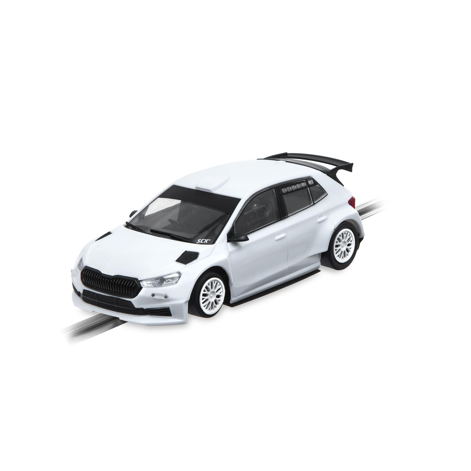 SCALEXTRIC - Vehículo de Carreras Classic - Coche Slot - Escala 1:32 (Skoda Fabia RS Rally2 - Slot.it Scalextric Pro - High Performance)