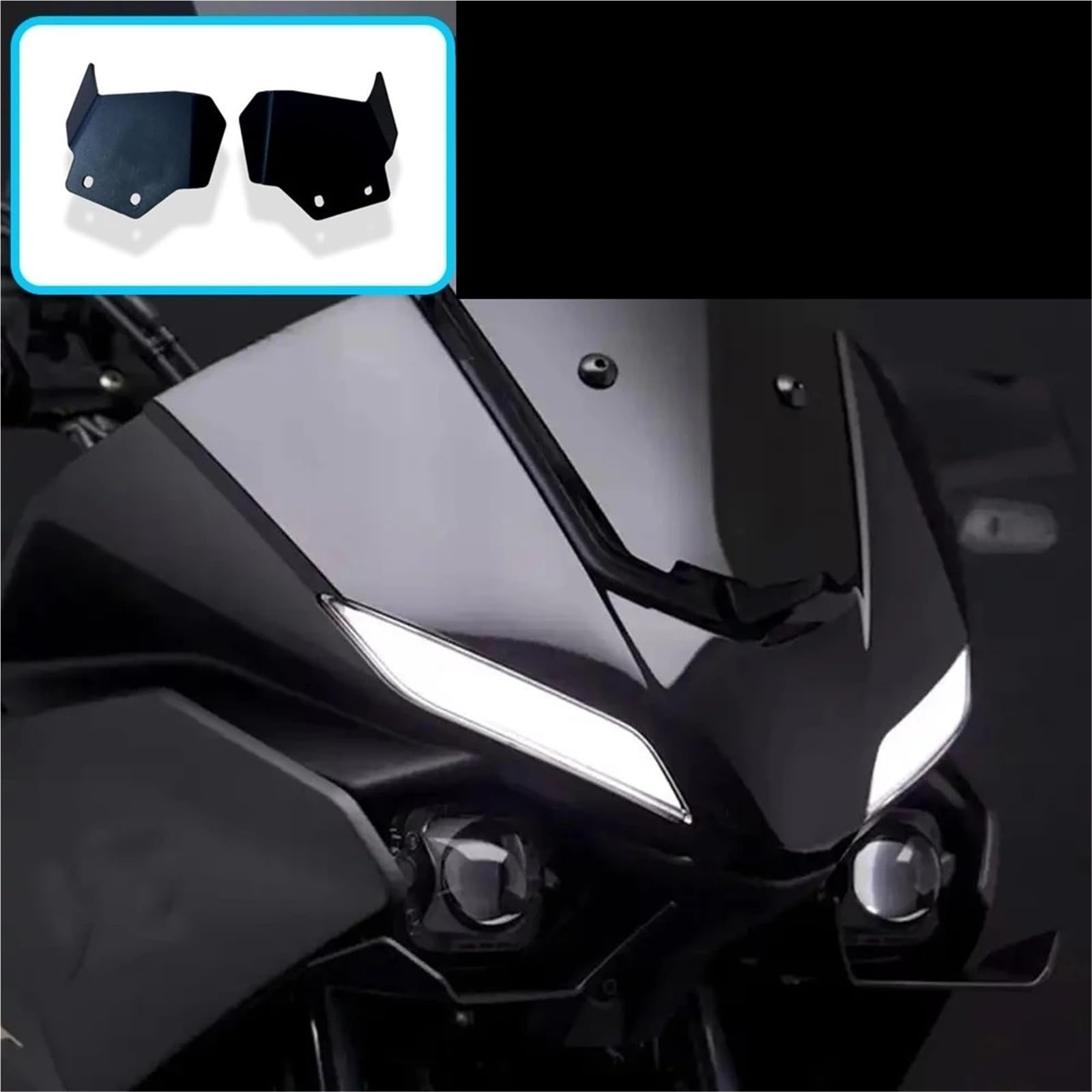 Per TRACER 7 / GT 2021-2025 Copertura Della Protezione Dell'ala Della Carenatura Anteriore Del Motociclo spoiler anteriore per moto