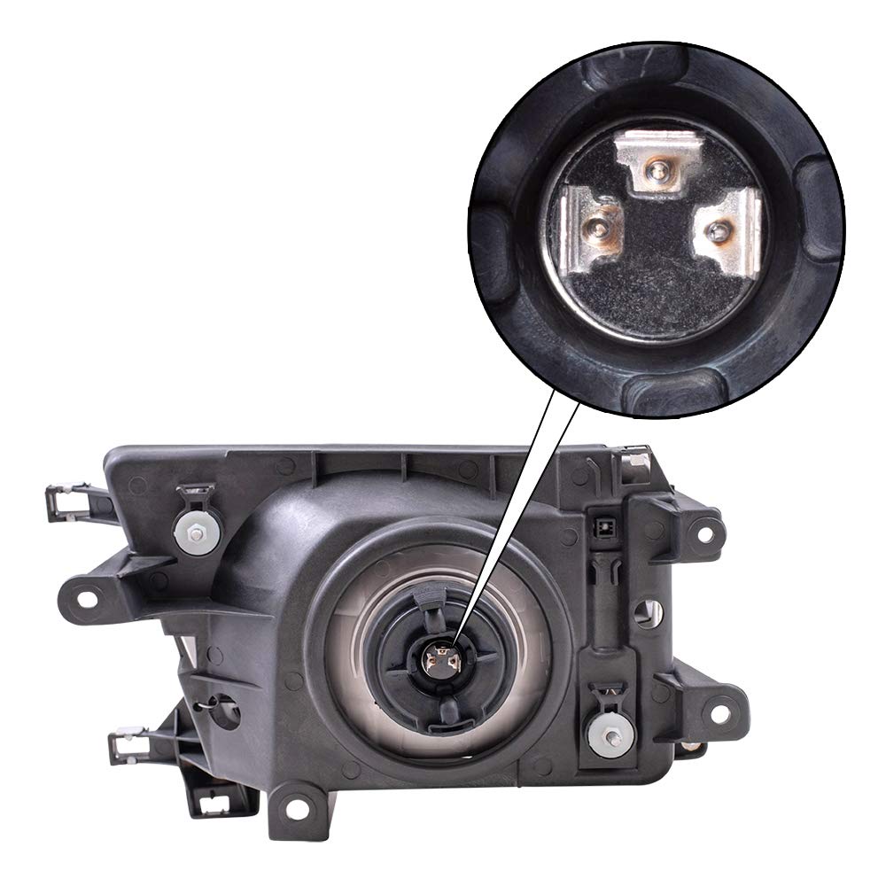 Amazon.com: Brock Replacement Passengers Headlight Headlamp 