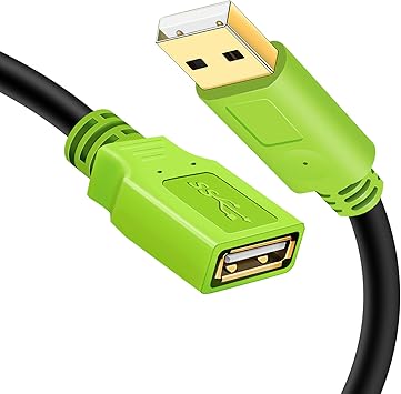 USB 3.0 Extension Cable 3Ft,USB 3.0 High Speed Extender Cord Type A Male To A Female For Playstation, Xbox, USB Flash Drive, Card Reader, Hard