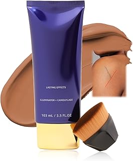 Maquillaje corporal impermeable, crema de bas...