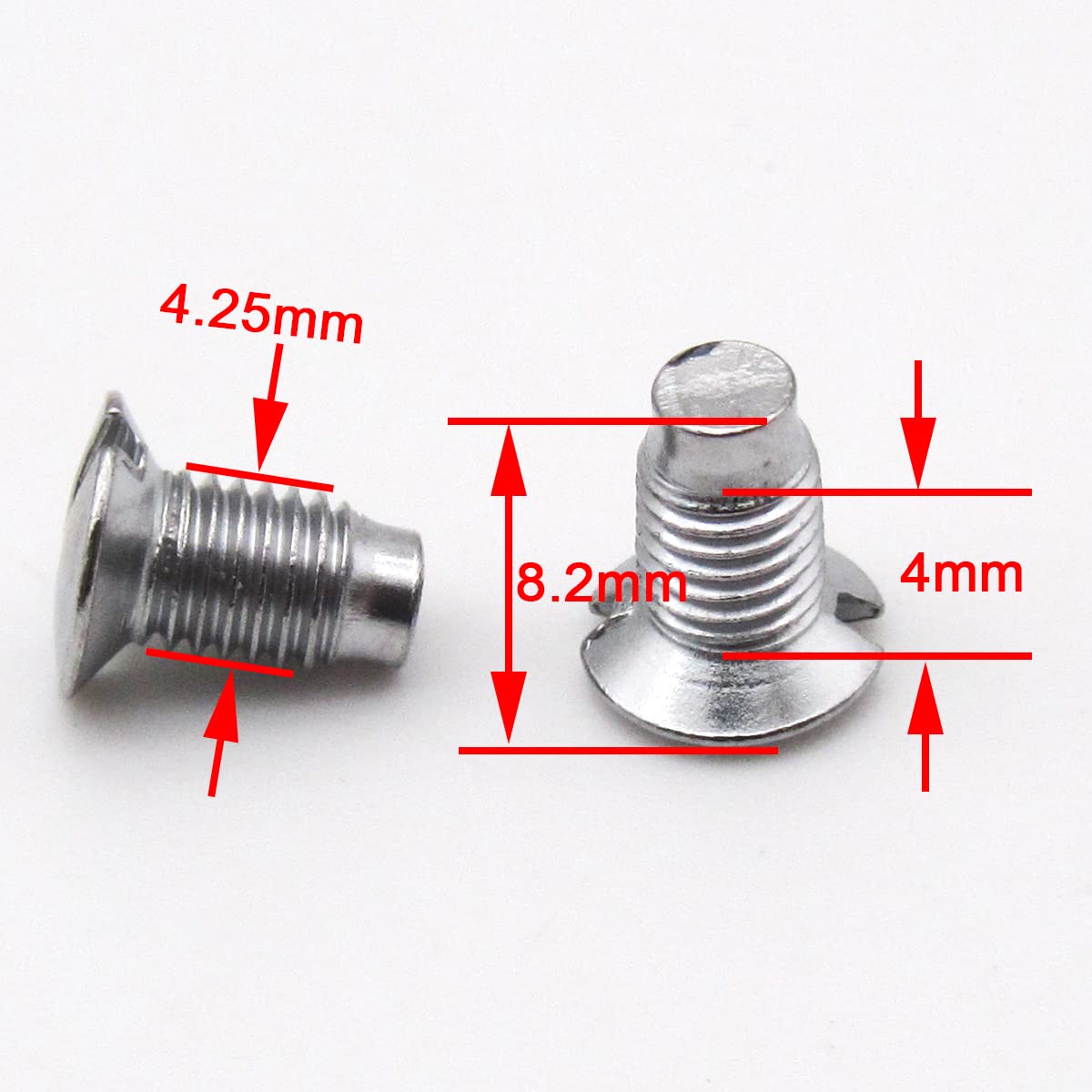 KUNPENG – #KP-C-577 Lot De 10 Vis à Tête Fraisée Ronde Pour Plaque D'aiguille De Fixation Tajima Pour Machine à Broder