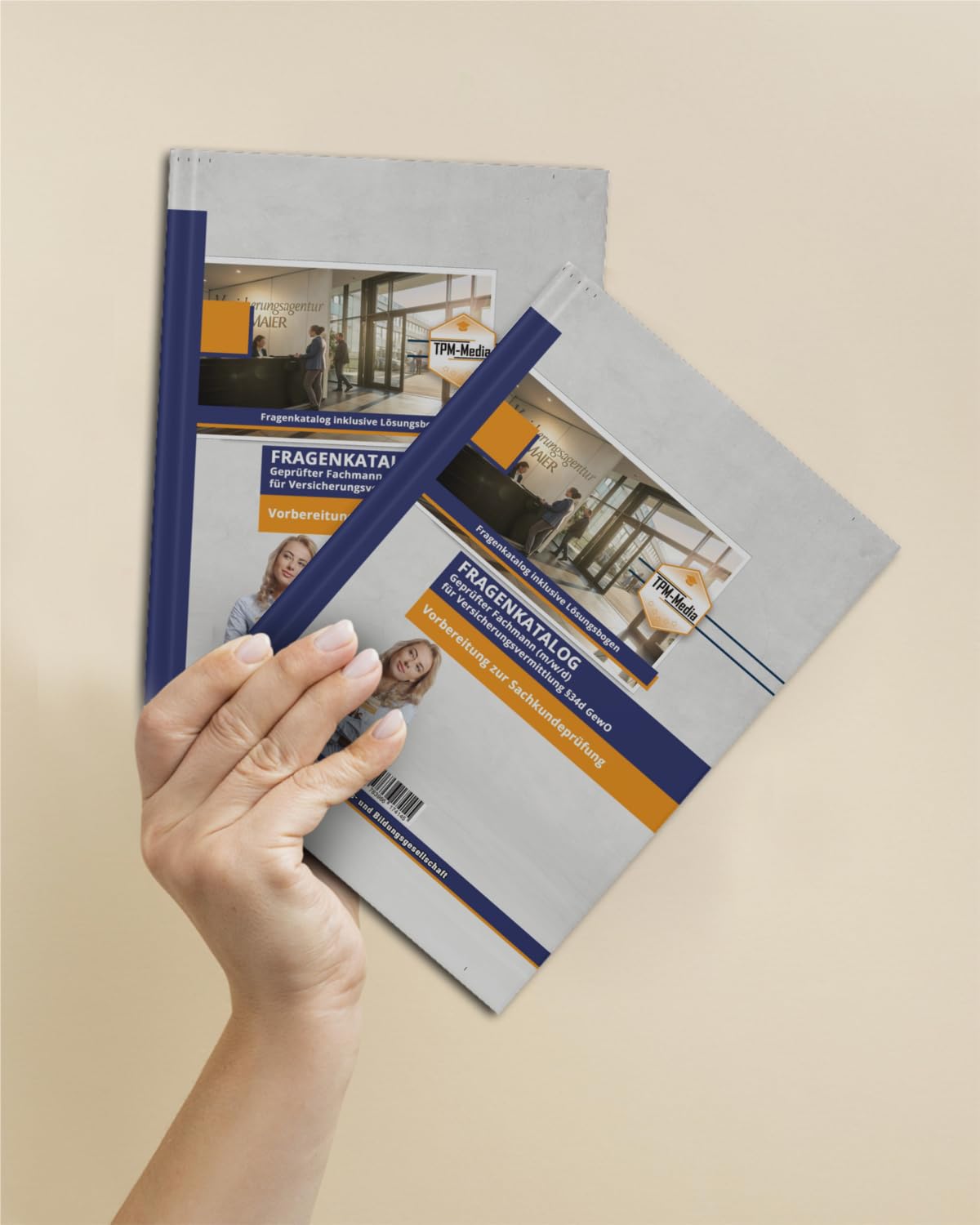 Geprüfter Fachmann (m/w/d) für Versicherungsvermittlung §34d GewO (Buch-Printversion): Fragenkatalog zur Prüfungsvorbereitung IHK/Dekra oder TÜV
