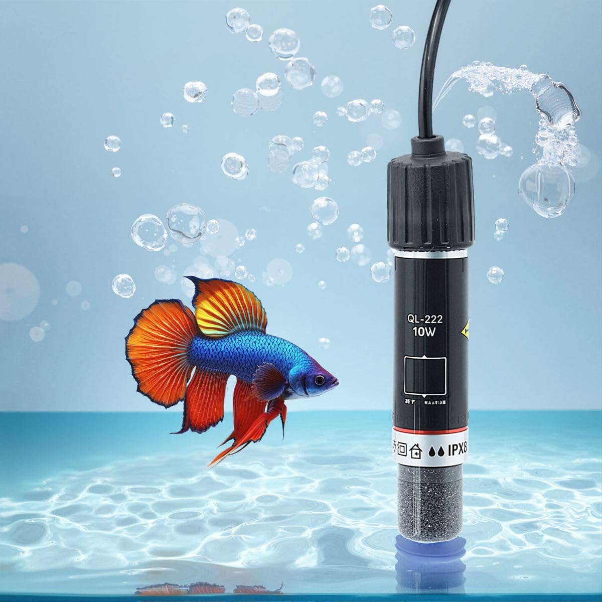 Amazon | winova USB水槽ヒーター 10W 自動恒温26℃ 小型水槽用 熱帯魚