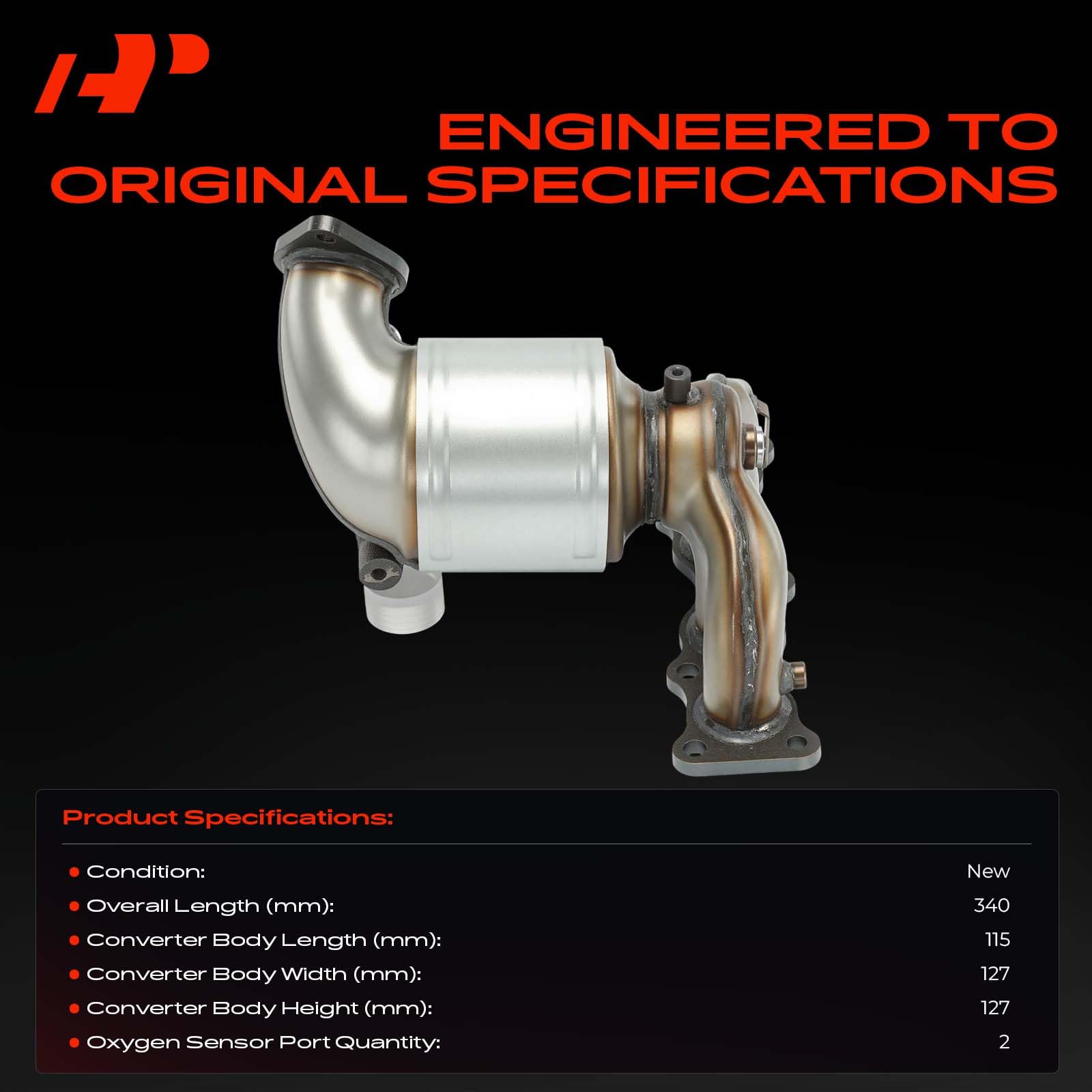 Amazon.com: A-Premium Exhaust Manifold Catalytic Converter with