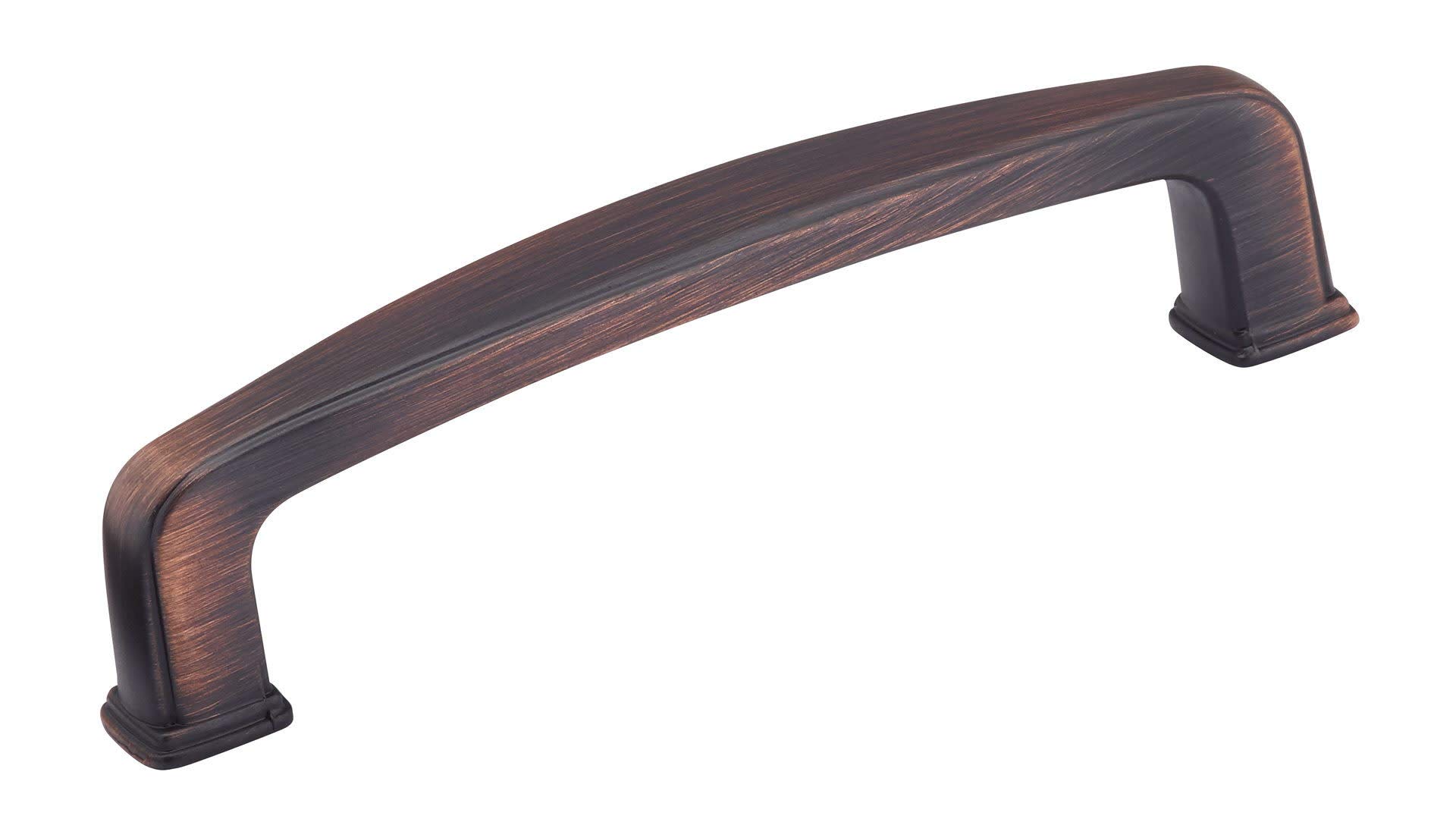 Richelieu Hardware BP81092BORB Charlemagne Collection 3 25/32 in (96 mm) Center Brushed Oil-Rubbed Bronze Transitional Cabinet Pull
