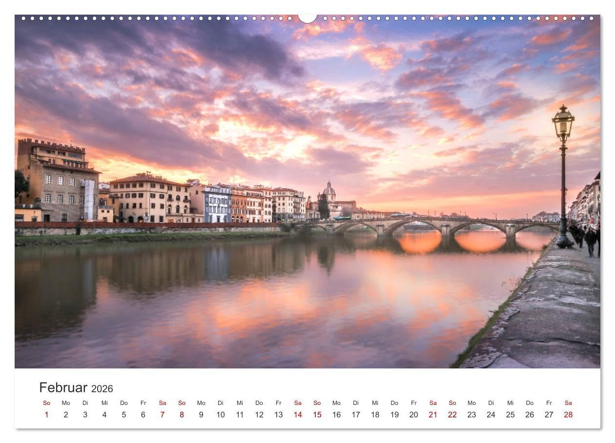 Italien - Eine Reise durch das traumhafte Italien. (hochwertiger Premium Wandkalender 2026 DIN A2 quer), Kunstdruck in Hochglanz: Eine Traumreise durch Italien. (CALVENDO Orte)