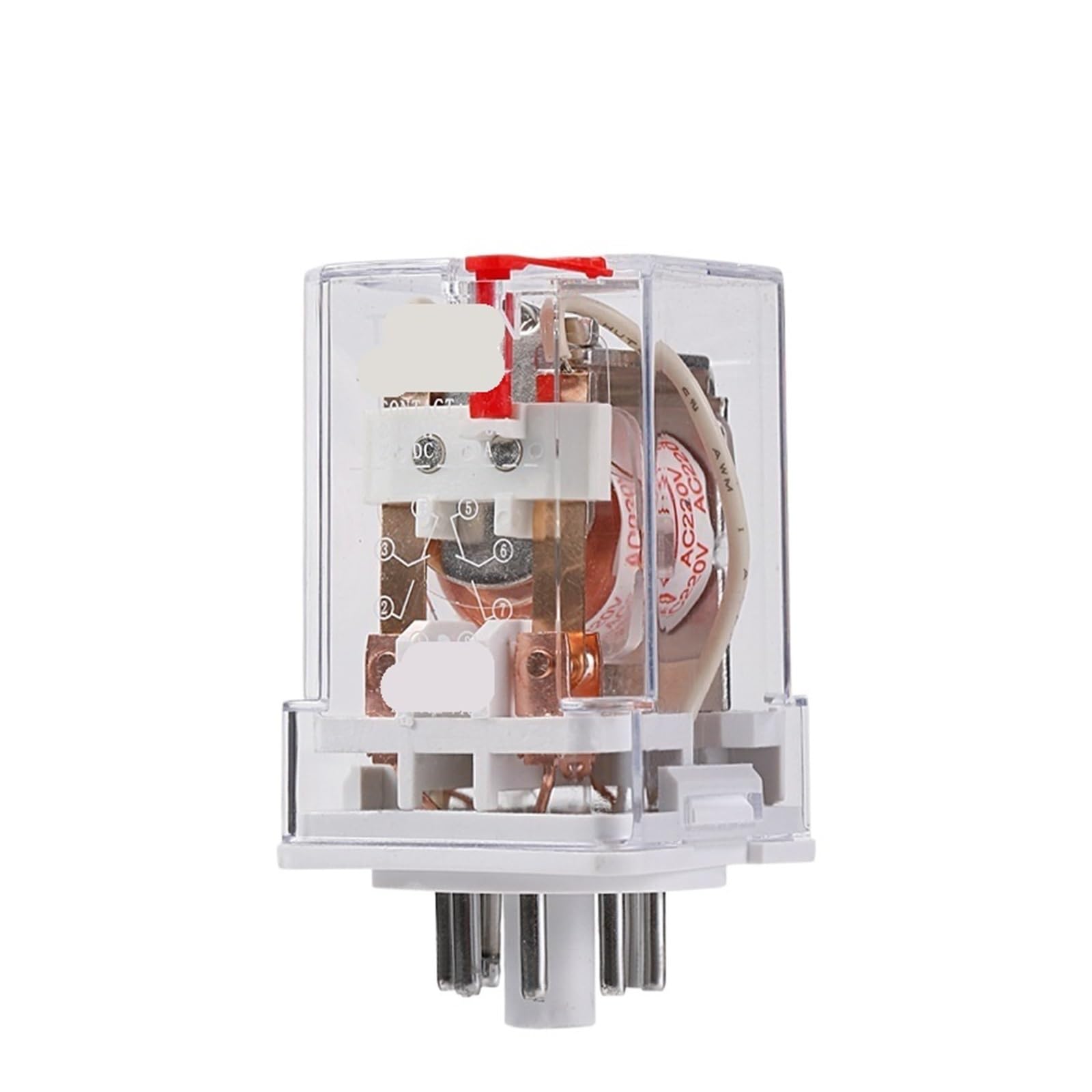 Relais électromagnétique JTX-2C DC 24V miniature avec contact en argent