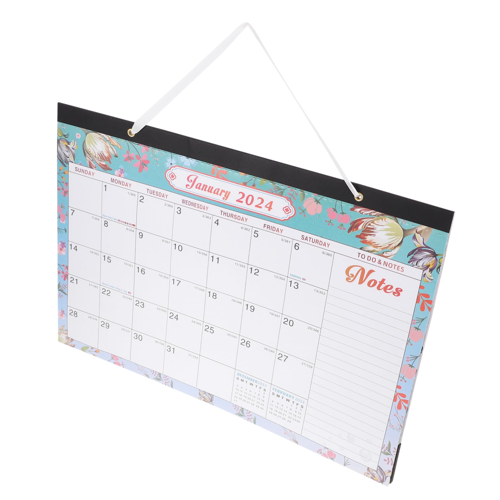 TEHAUX 2pezzi Calendario Da Parete Con Design Elegante Calendario Mensile Appeso Per Casa e Ufficio Organizzatore Di Eventi e Appuntamenti Per Pianificare Le Attività Quotidiane