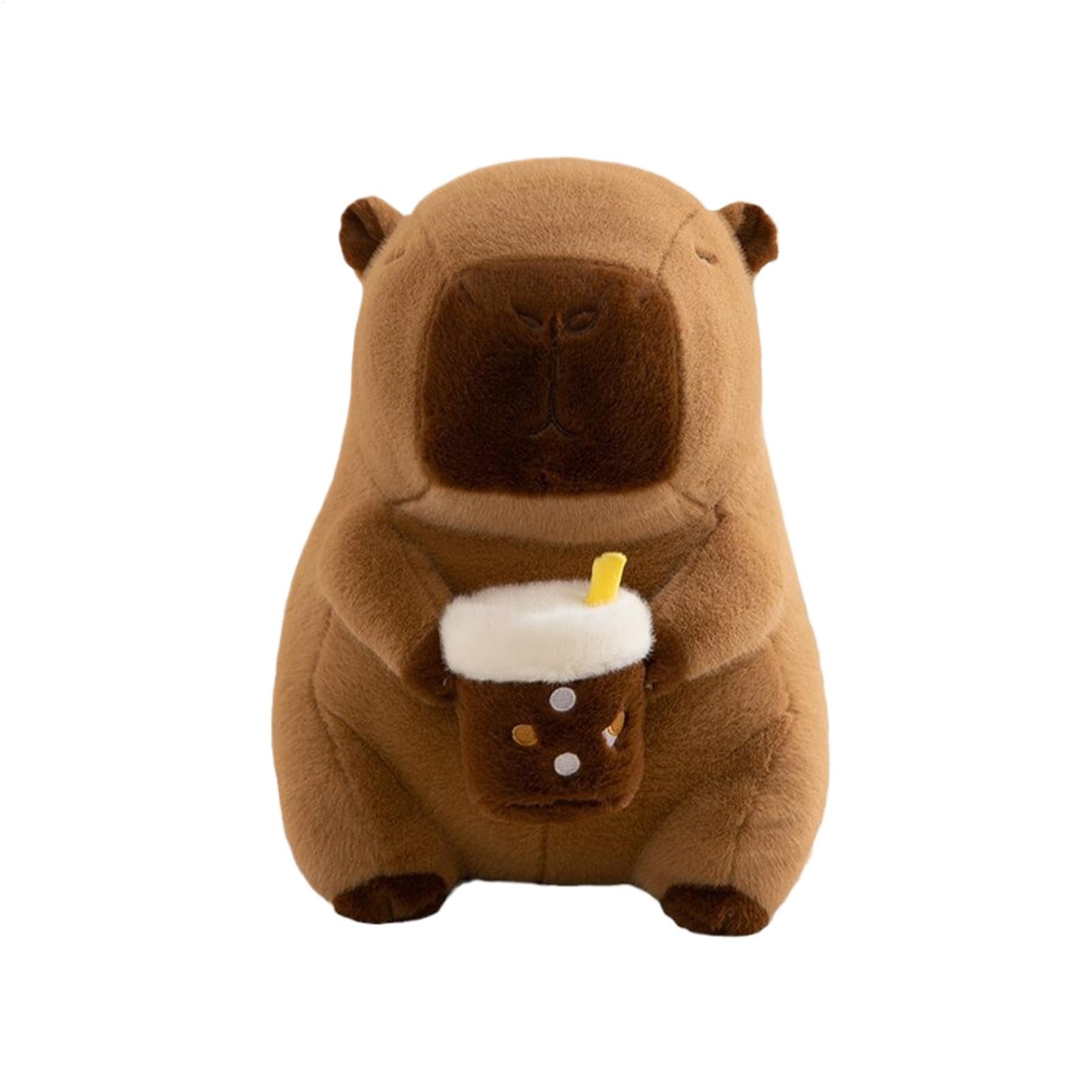 Peluche Capybara en forme de lapin mignon en peluche au thé au lait