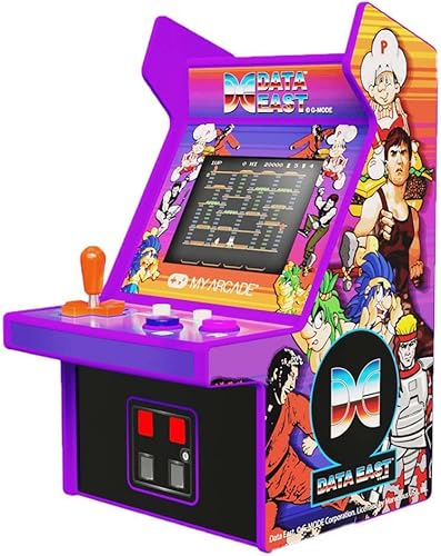 Miniatura 13 de My Arcade Micro Player Mini Arcade Machine: Heavy Barrel Video Game, Fully Playable, 6.75 Inch Collectible, Color Display, Speaker, Volume Buttons,