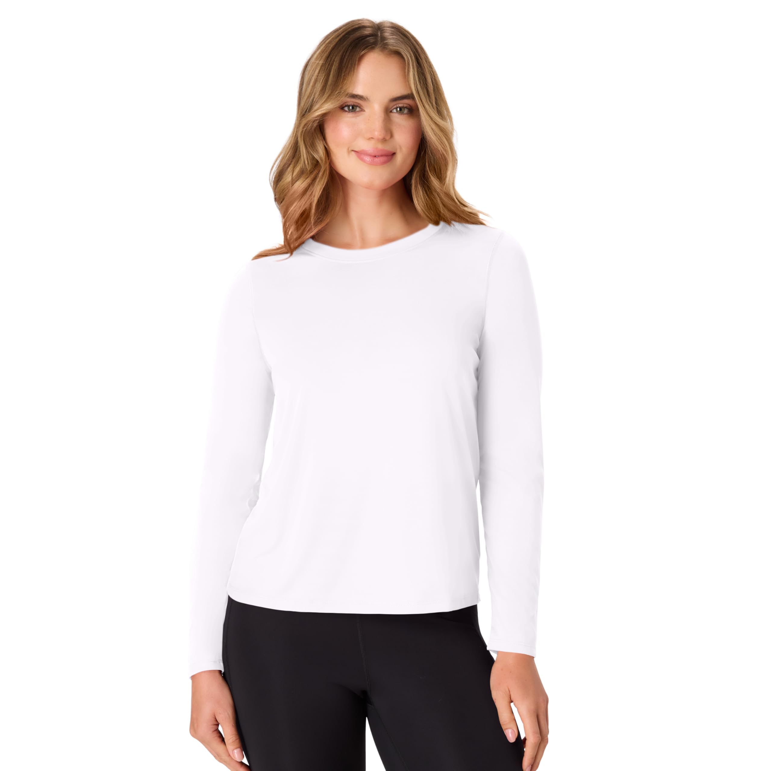 Hanes T-shirt de sport Cool Dri Performance pour femme, manches courtes ou longues
