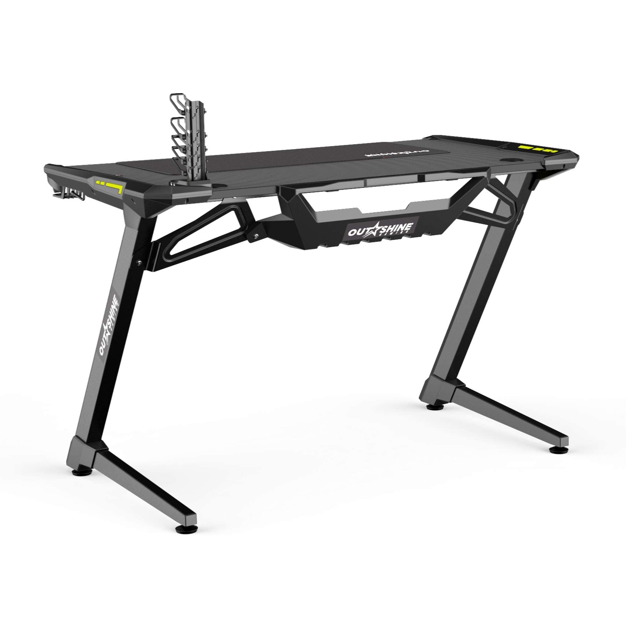 Buy OUTSHINE GAMING Destiny Gaming Desk 120cm Wide with RGB LED Lights