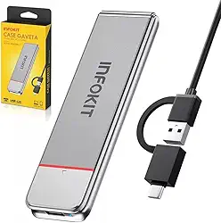 Case Para Ssd M.2 2280 Pcie Nvme M-key Usb Tipo-c E Usb 3.1