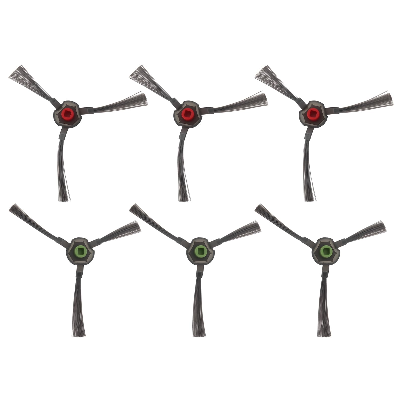 ECSiNG 6Pcs Sweeping Robot Side Brush Compatible with Ecovacs Deebot U2 Pro DGN22-74