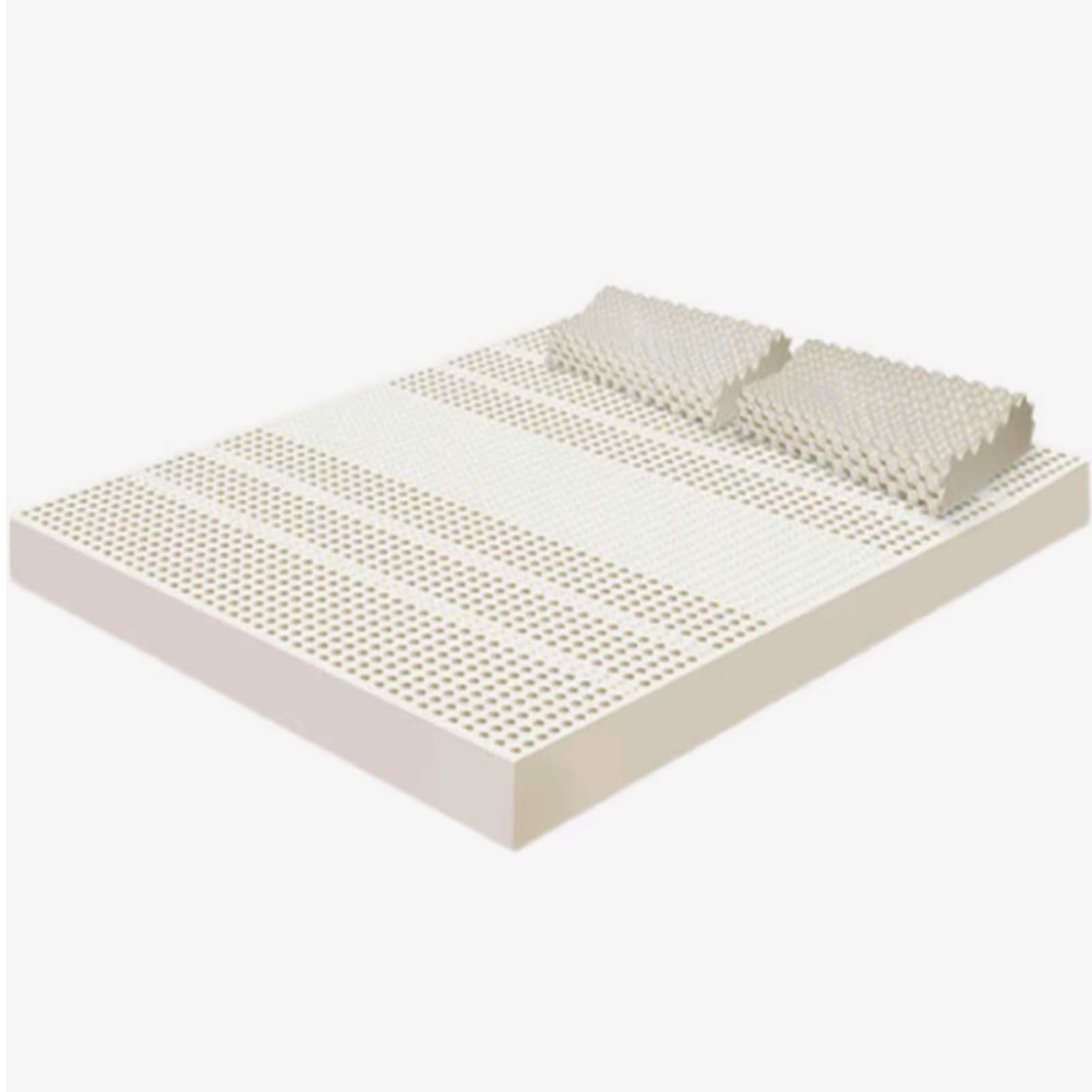 Natural Latex Mattress Topper - Medium Firmness - 6 Inch -Latex Mattresses Single Double Hotel Mattress Family King