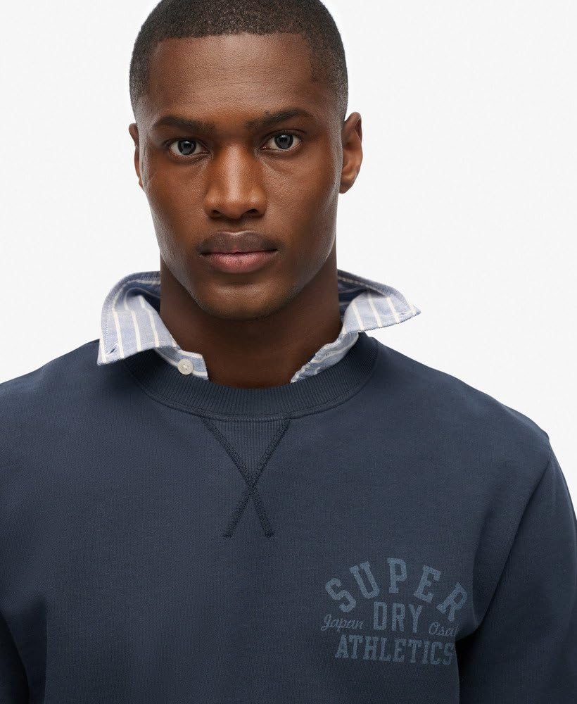 Superdry Athletic ESS Crew Sudadera Unisex Adulto (Pack de 1)